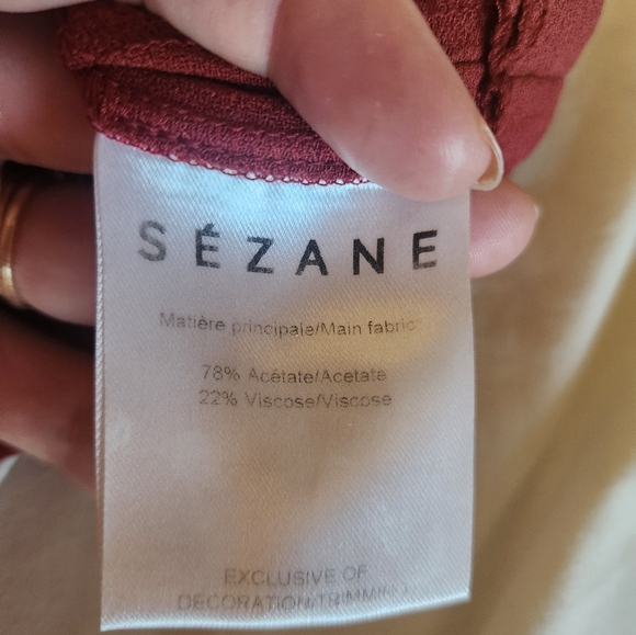 Sezane Shorts rust color - Picture 6 of 7